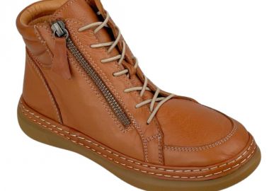 Γυναικεία Δερμάτινα Μποτάκια | Υφαντίδης | 753566 | Ταμπά - Υφαντίδης - 